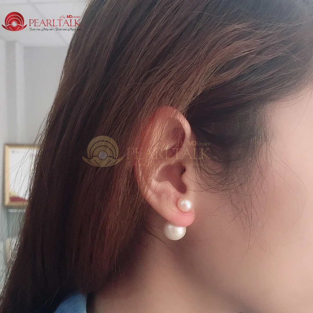 BÔNG TAI NGỌC TRAI DIOR